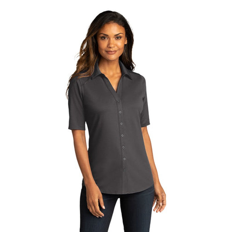 NEW JWMI - Port Authority® Ladies City Stretch Top - Graphite