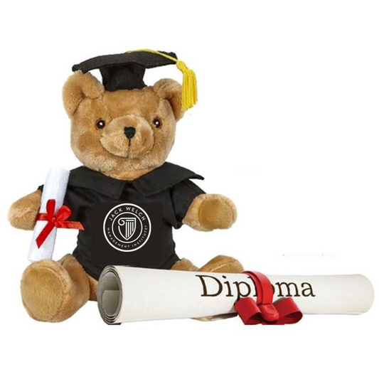 JWMI Extra Soft Style 10" Graduation Bear