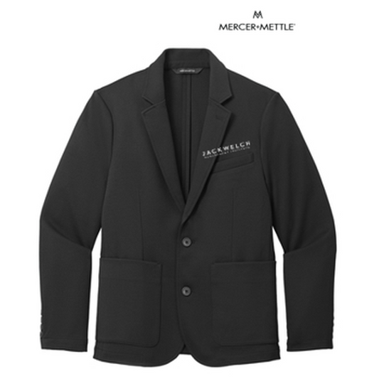 NEW JWMI - Mercer+Mettle® Relaxed Knit Blazer - Deep Black