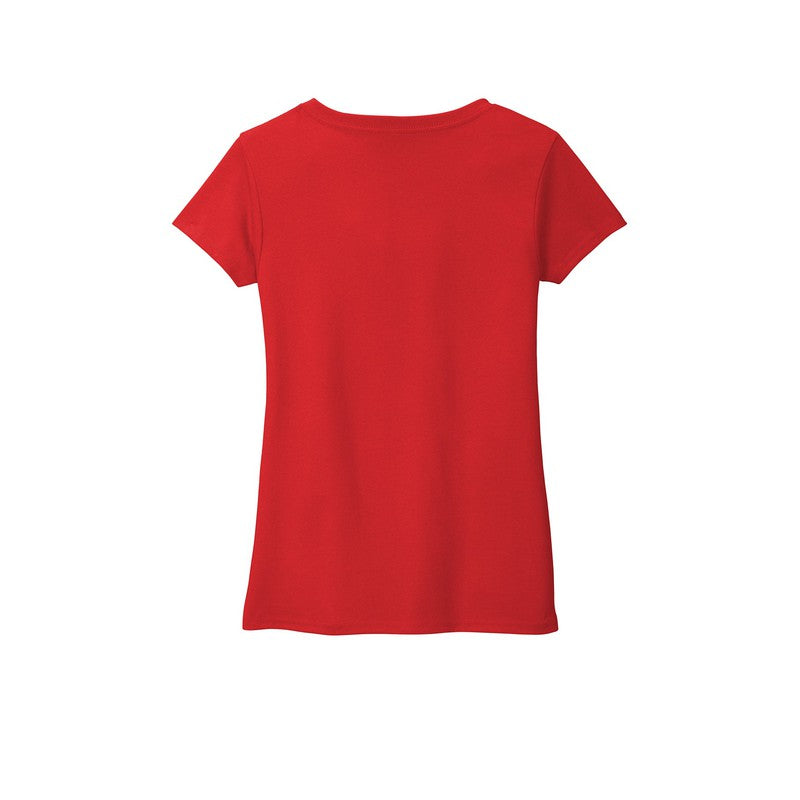 STRAYER District ® Women’s Re-Tee ® V-Neck - Ruby Red