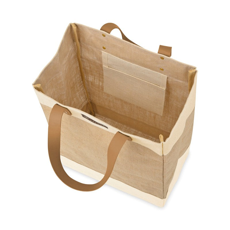 STRAYER KEEPME® Jute Tall Tote - NATURAL