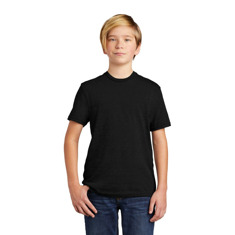 STRAYER Allmade® Youth Tri-Blend Tee -  Deep Black