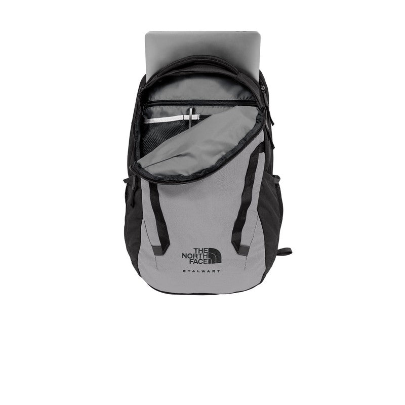 STRAYER The North Face® Stalwart Backpack - Mid Grey Dark Heather/ TNF Black