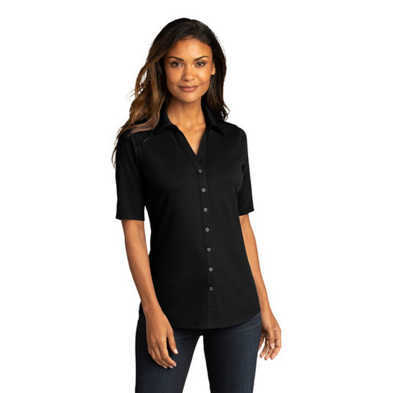 NEW JWMI - Port Authority® Ladies City Stretch Top - Black