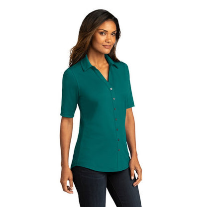 NEW JWMI - Port Authority® Ladies City Stretch Top - Dark Teal