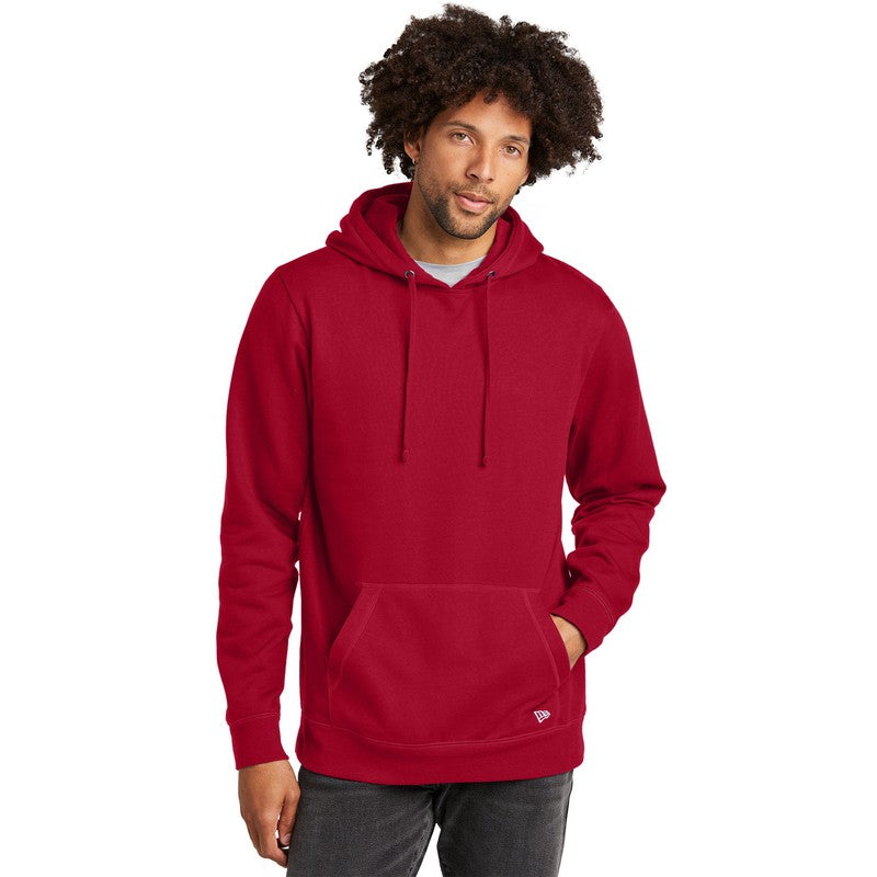STRAYER New Era ® Comeback Fleece Pullover Hoodie - Crimson