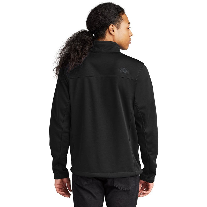 STRAYER The North Face® Chest Logo Ridgewall Soft Shell Jacket - TNF Black