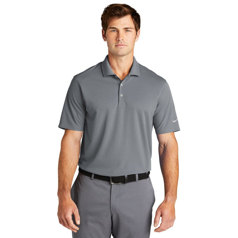 STRAYER Nike Dri-FIT Micro Pique 2.0 Polo - Cool Grey