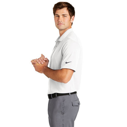 NEW JWMI Nike Dri-FIT Micro Pique 2.0 Polo - White