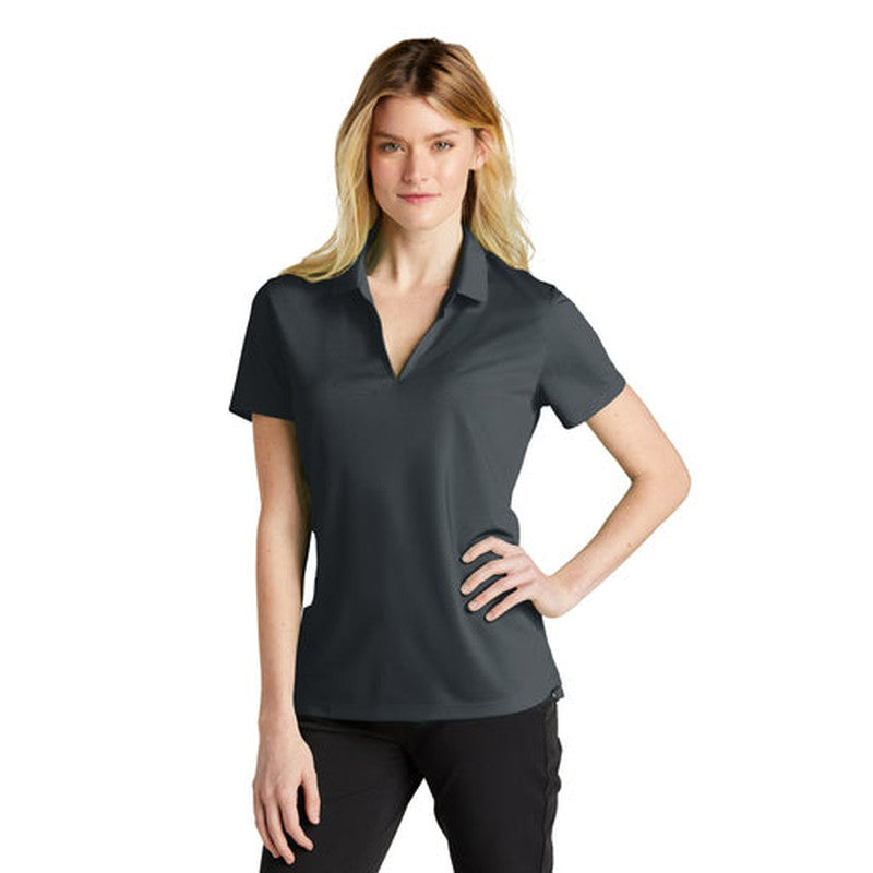 NEW JWMI - Nike Ladies Dri-FIT Micro Pique 2.0 Polo - Anthracite