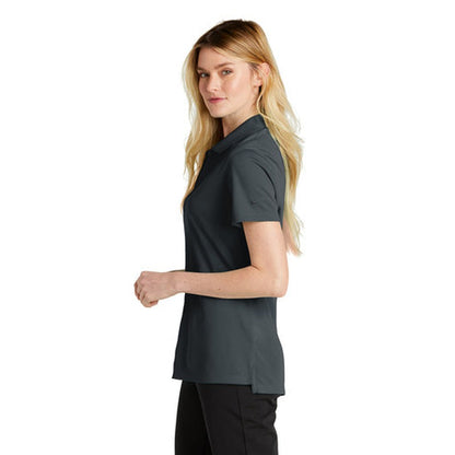 NEW JWMI - Nike Ladies Dri-FIT Micro Pique 2.0 Polo - Anthracite