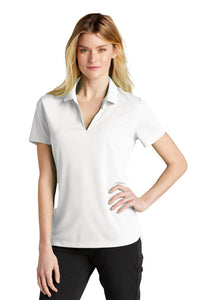 NEW JWMI - Nike Ladies Dri-FIT Micro Pique 2.0 Polo - White