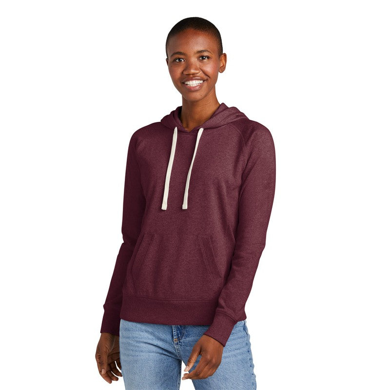 STRAYER District® Women’s Re-Fleece™ Hoodie - Maroon Heather