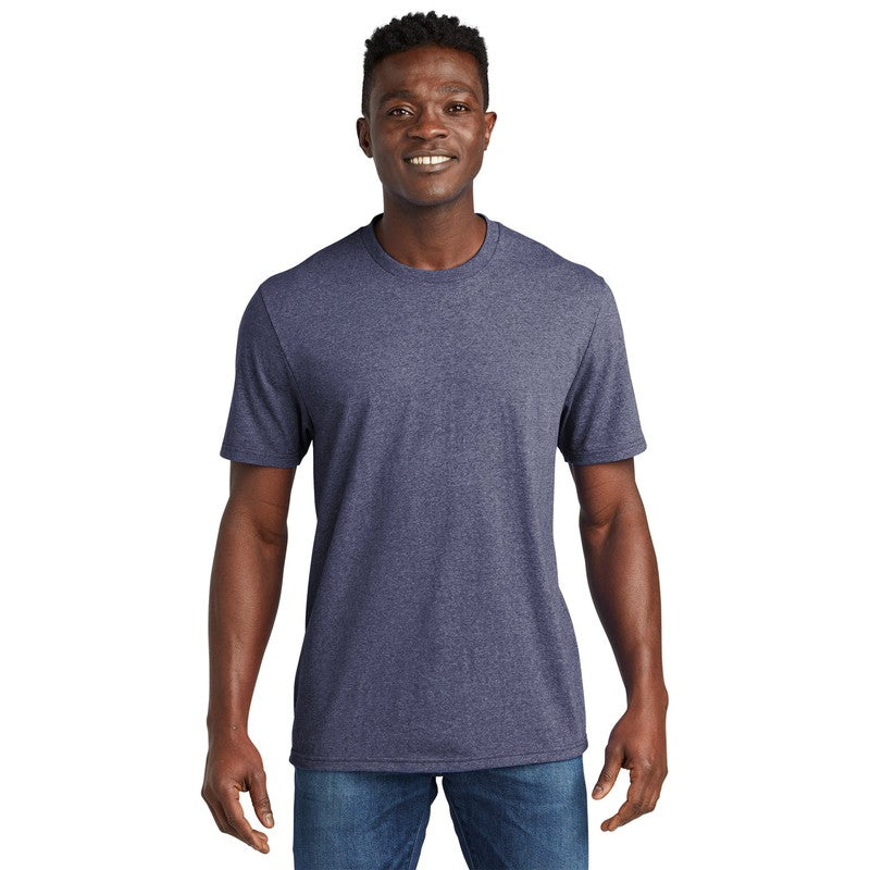 STRAYER Allmade® Unisex Recycled Blend Tee Salvaged Navy Heather