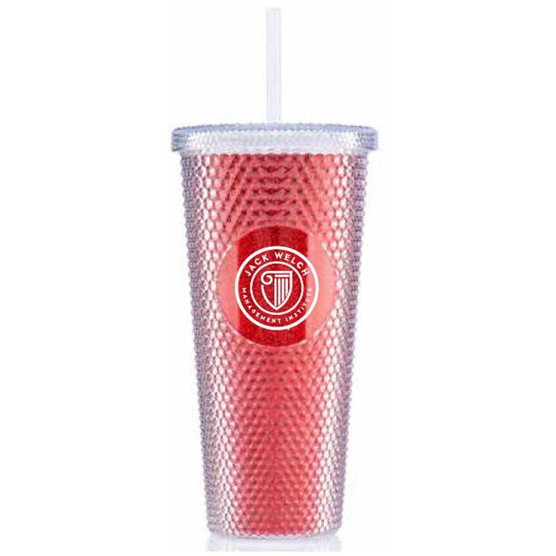 JWMI 24 oz Bux Glitter Tumbler - RED