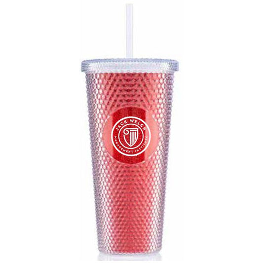 JWMI 24 oz Bux Glitter Tumbler - RED