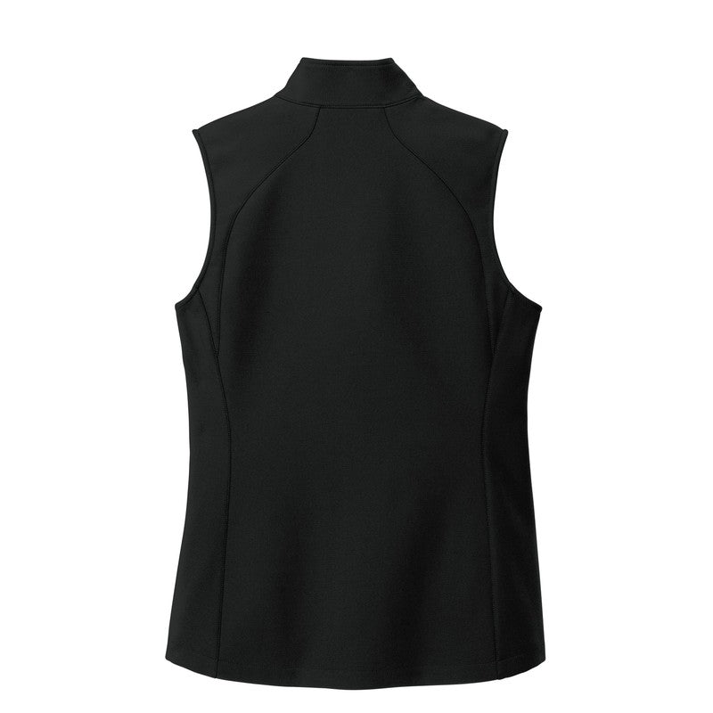STRAYER Eddie Bauer® Ladies Stretch Soft Shell Vest - BLACK