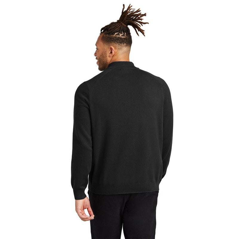 STRAYER Mercer+Mettle™ 1/4-Zip Sweater - Deep Black