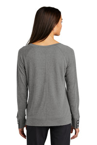 NEW JWMI - OGIO® Ladies Command Long Sleeve Scoop Neck - Gear Grey