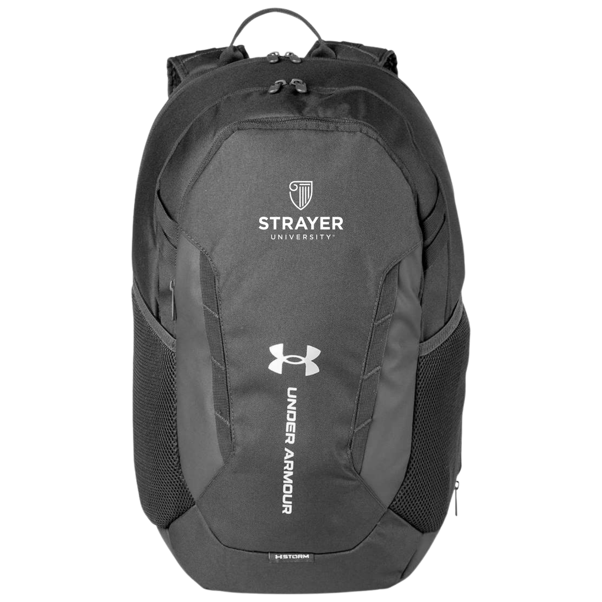 STRAYER Under Armour Hustle 6.0 Backpack - Black