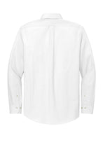 NEW JWMI - Brooks Brothers® Wrinkle-Free Stretch Pinpoint Shirt - White