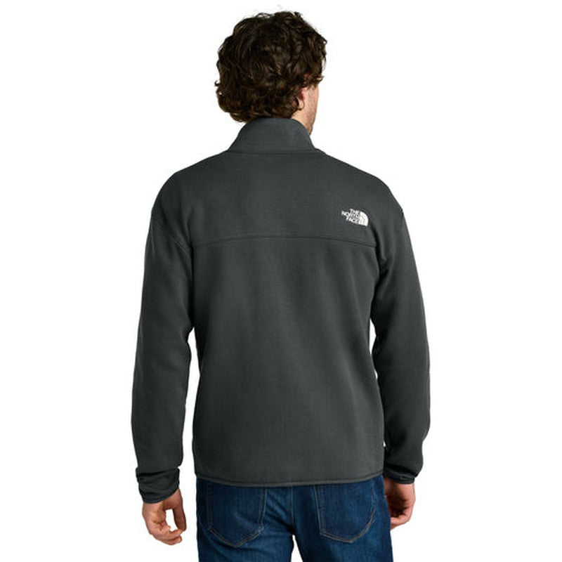 STRAYER - The North Face® Double-Knit 1/2-Zip Fleece - Asphalt Grey