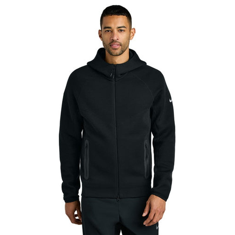 STRAYER - Nike Tech Fleece Full-Zip Hoodie - Black