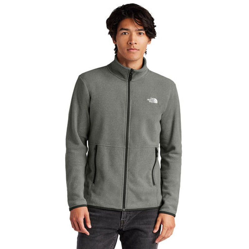 NEW JWMI - The North Face® Glacier Full-Zip Fleece Jacket - TNF Medium Grey Heather