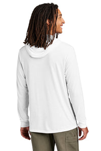 NEW JWMI - Allmade® Unisex Tri-Blend Hoodie Tee - Bright White