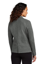 NEW JWMI - Mercer+Mettle® Women’s Relaxed Knit Blazer - Storm Grey Heather