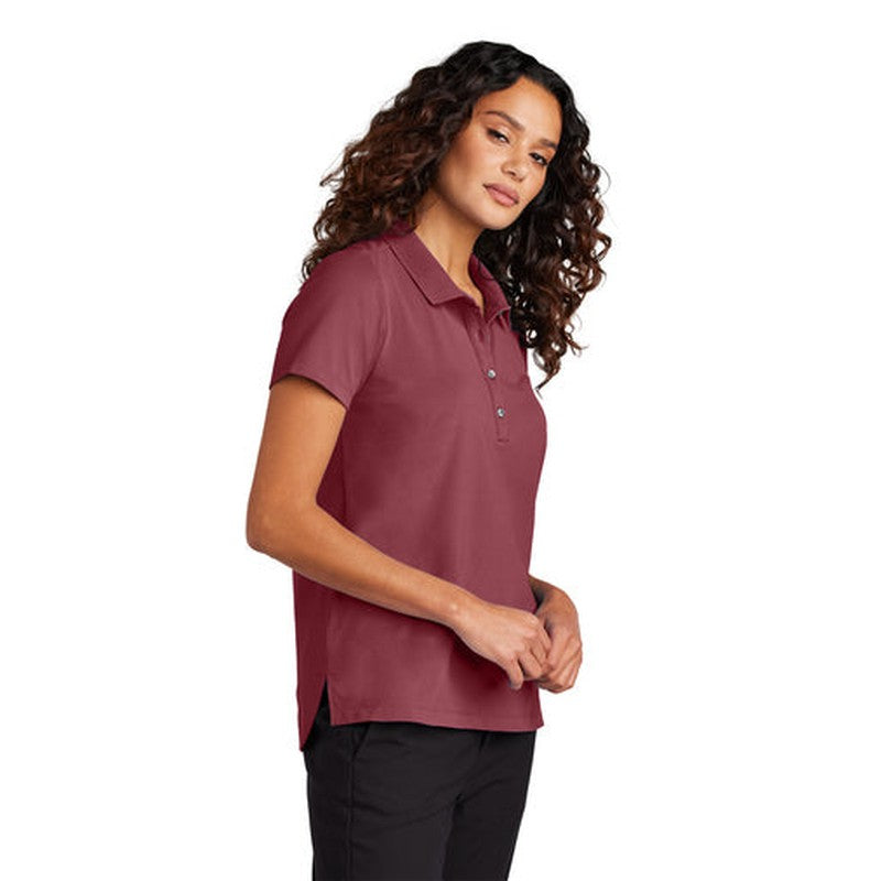 NEW JWMI - Mercer+Mettle® Women’s Stretch Pique Polo - Rosewood