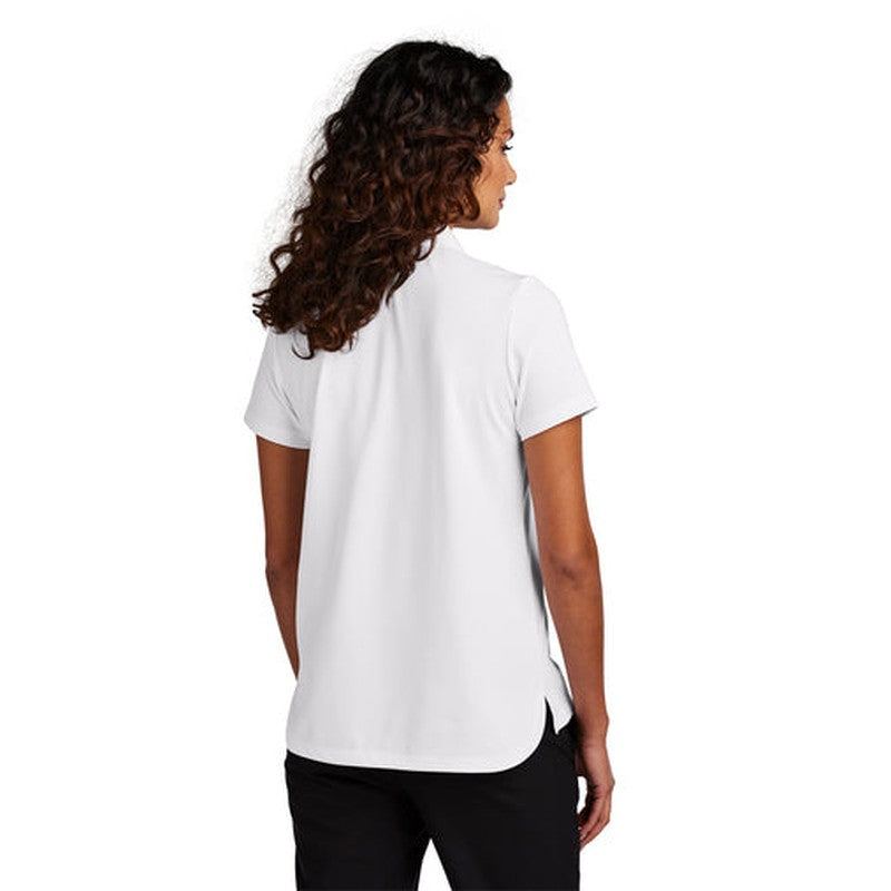 NEW JWMI - Mercer+Mettle® Women’s Stretch Pique Polo - White