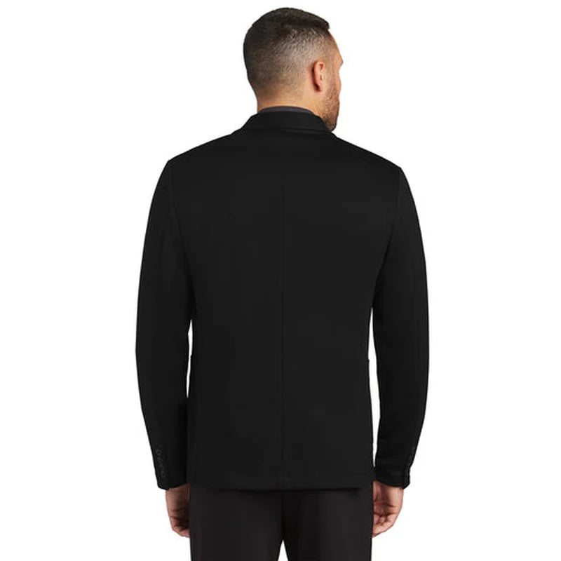 JWMI - Mercer+Mettle® Relaxed Knit Blazer - Deep Black