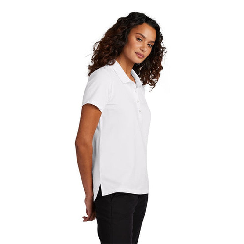 NEW JWMI - Mercer+Mettle® Women’s Stretch Pique Polo - White