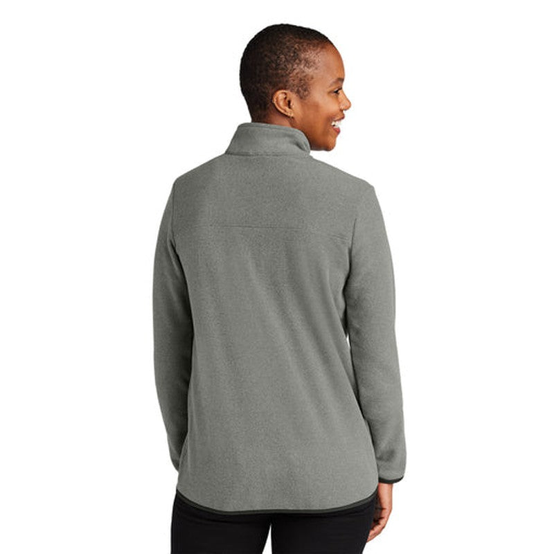 STRAYER HONORS - The North Face® Ladies Glacier 1/4-Zip Fleece - TNF Medium Grey Heather