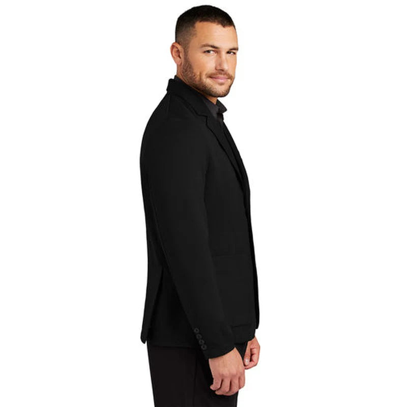 JWMI - Mercer+Mettle® Relaxed Knit Blazer - Deep Black