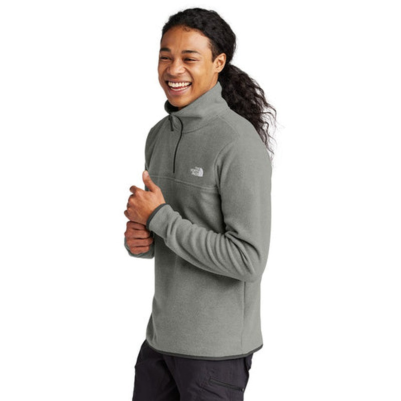 STRAYER ALUMNI The North Face® Glacier 1/4-Zip Fleece - TNF Medium Grey Heather