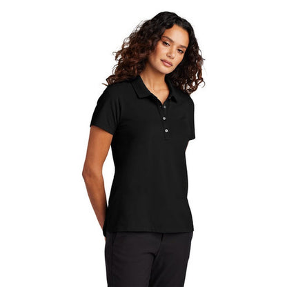 NEW JWMI - Mercer+Mettle® Women’s Stretch Pique Polo - Deep Black