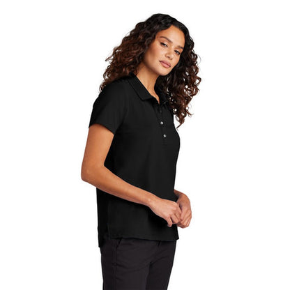 NEW JWMI - Mercer+Mettle® Women’s Stretch Pique Polo - Deep Black