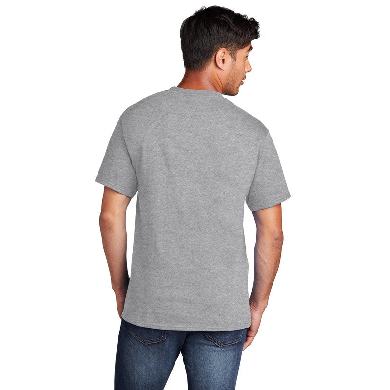 STRAYER Port & Company® - Core Cotton Tee- Athletic Heather