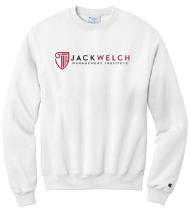 JWMI Logo Champion® Powerblend® Unisex Crewneck Sweatshirt - White