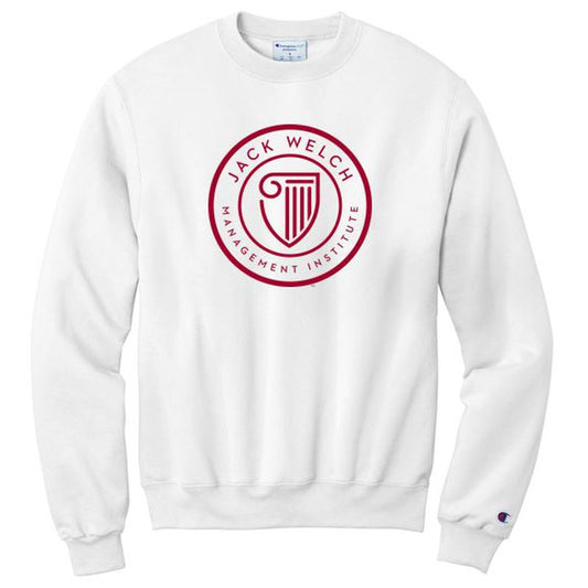 JWMI Seal Champion® Powerblend® Unisex Crewneck Sweatshirt - WHITE