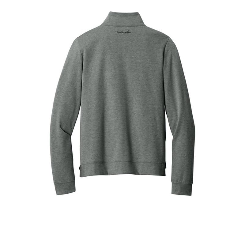 NEW STRAYER TravisMathew Women’s Coveside 1/2-Zip - Dark Grey Heather