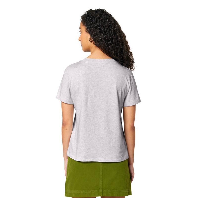 NEW STRAYER Stanley/Stella Women’s Stella Muser Tee - Cool Heather Grey