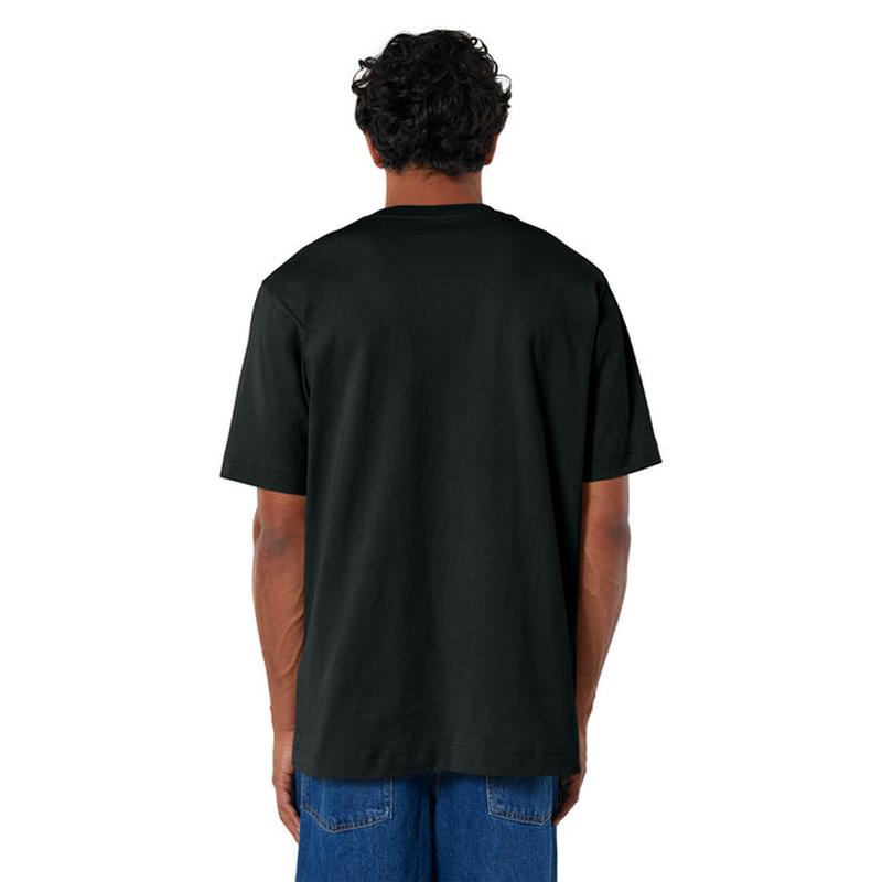 NEW STRAYER Stanley/Stella Unisex Freestyler Heavyweight Tee - Black