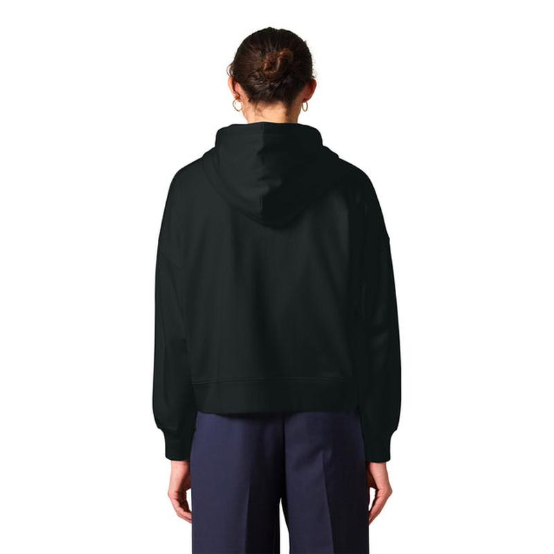 NEW STRAYER Stanley/Stella Women’s Stella Ida Full-Zip Hooded Sweatshirt - Black