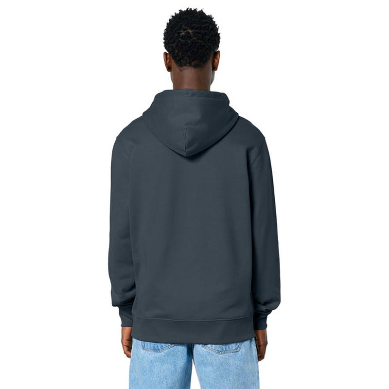 NEW STRAYER Stanley/Stella Unisex Cruiser 2.0 Hooded Sweatshirt - India Ink Grey