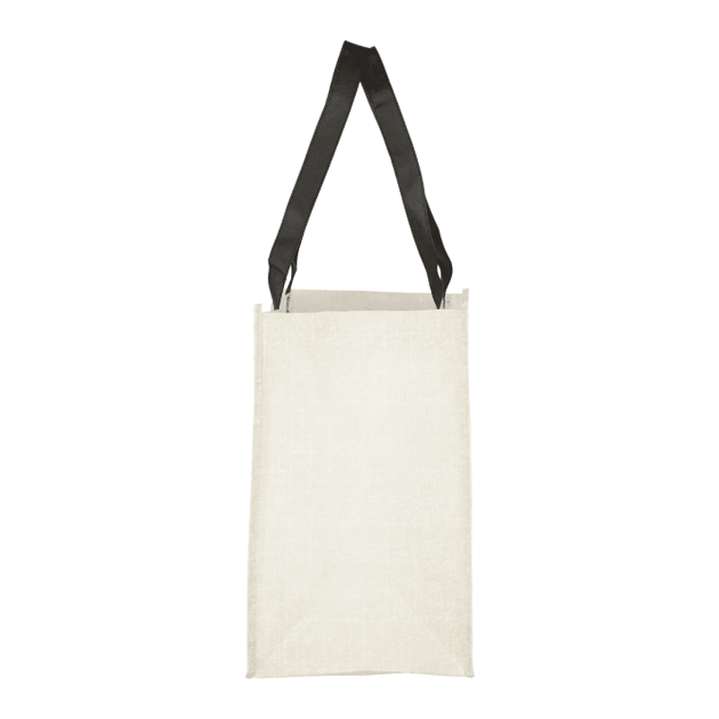 STRAYER Pluto Recycled Non-Woven Small Grocery Tote - BLACK