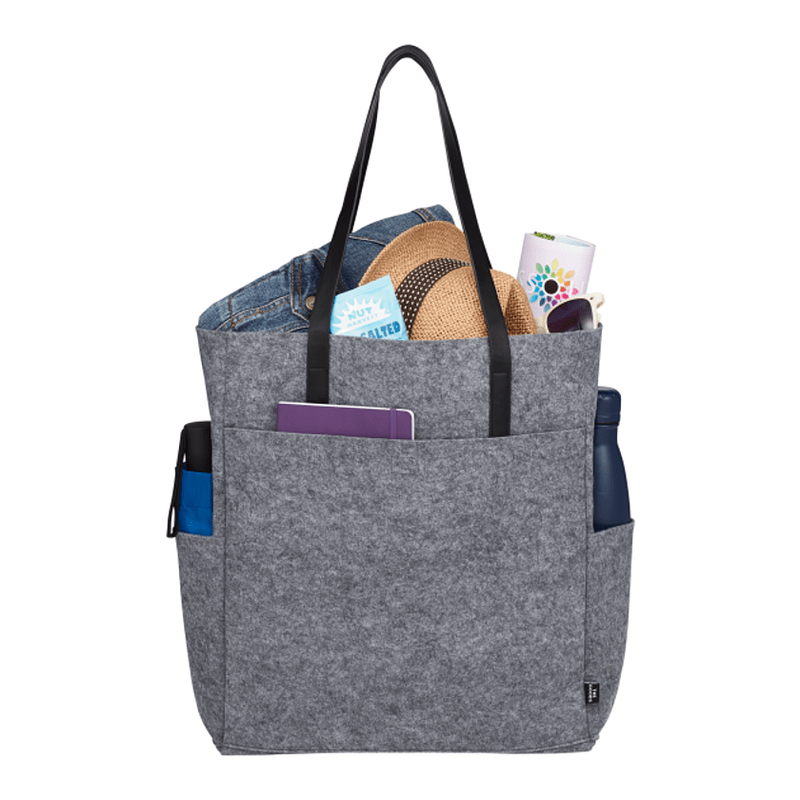 STRAYER The Goods Recycled Felt Meeting Tote - GREY