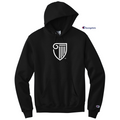 STRAYER Champion® Powerblend Pullover Hoodie - Black